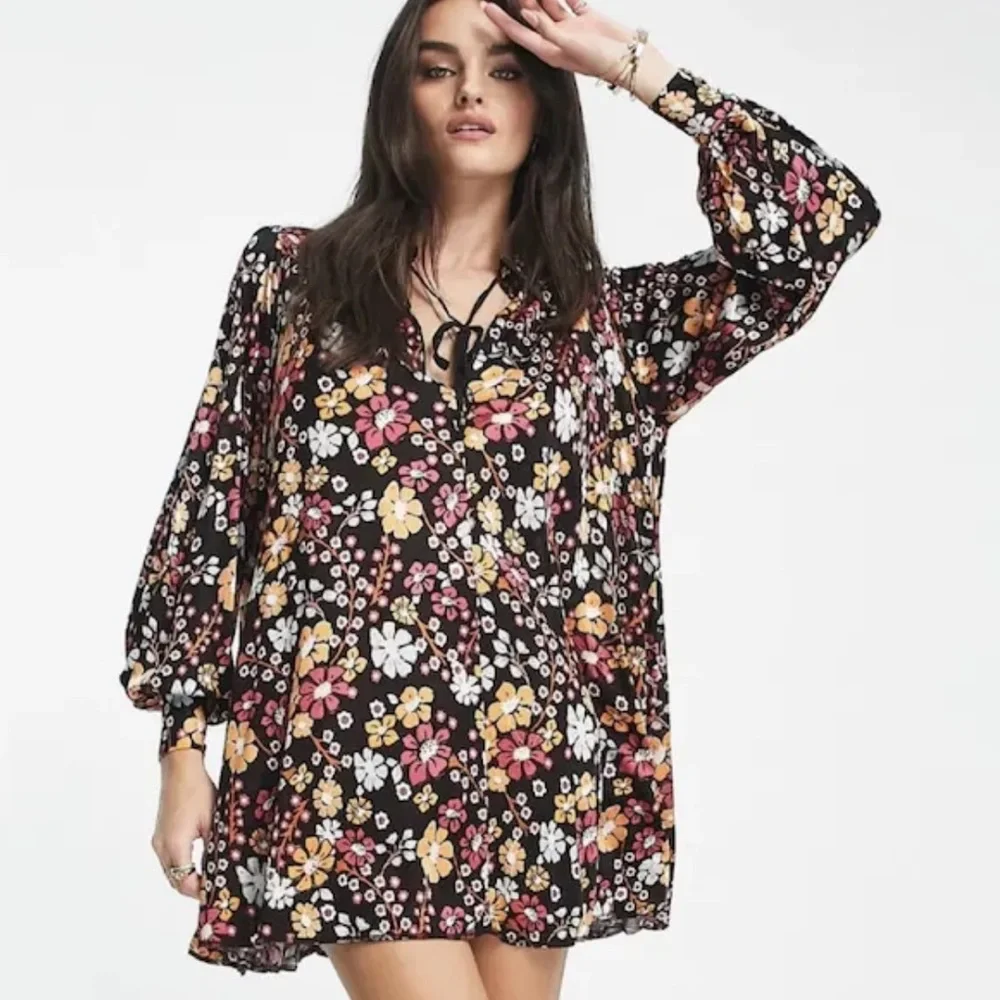FREE PEOPLE Daisy Jane Floral Tunic Dress - Picture 5 of 8
